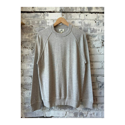 Pima Cotton & Cashmere Sweater - Silver - DUNE + SALT
