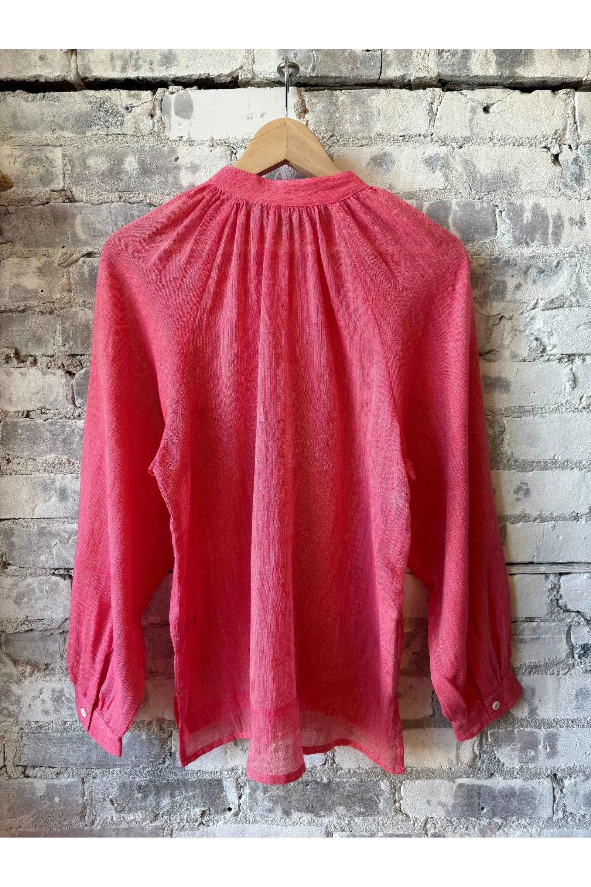 Mita Button Up Blouse - Nefas Fragaria - DUNE + SALT