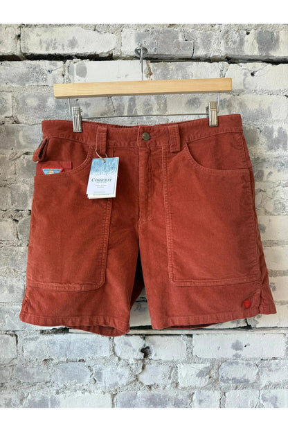 Men's 7Incher Concord G.Dyed Short - Terra Red - DUNE + SALT