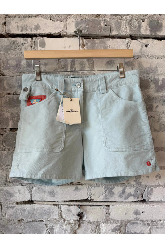 Women's 5incher Concord Garment Dyed Shorts - Faded Blue Sky - DUNE + SALT