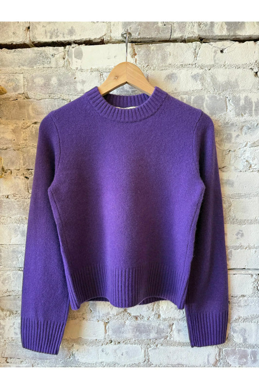 Marais Cashmere Crewneck Sweater - Periwinkle - DUNE + SALT