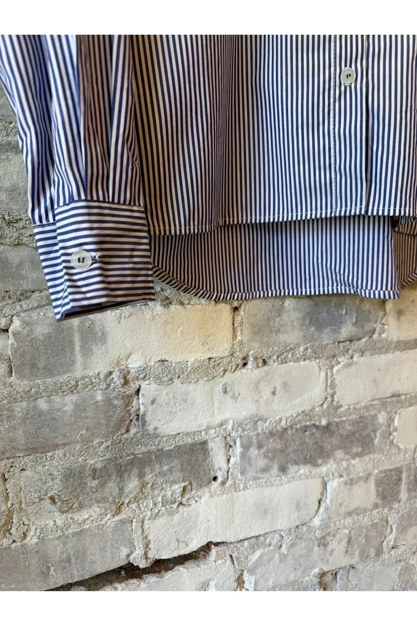 Pennington Shirt - Azure Stripe - DUNE + SALT