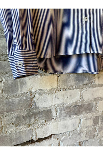 Pennington Shirt - Azure Stripe - DUNE + SALT