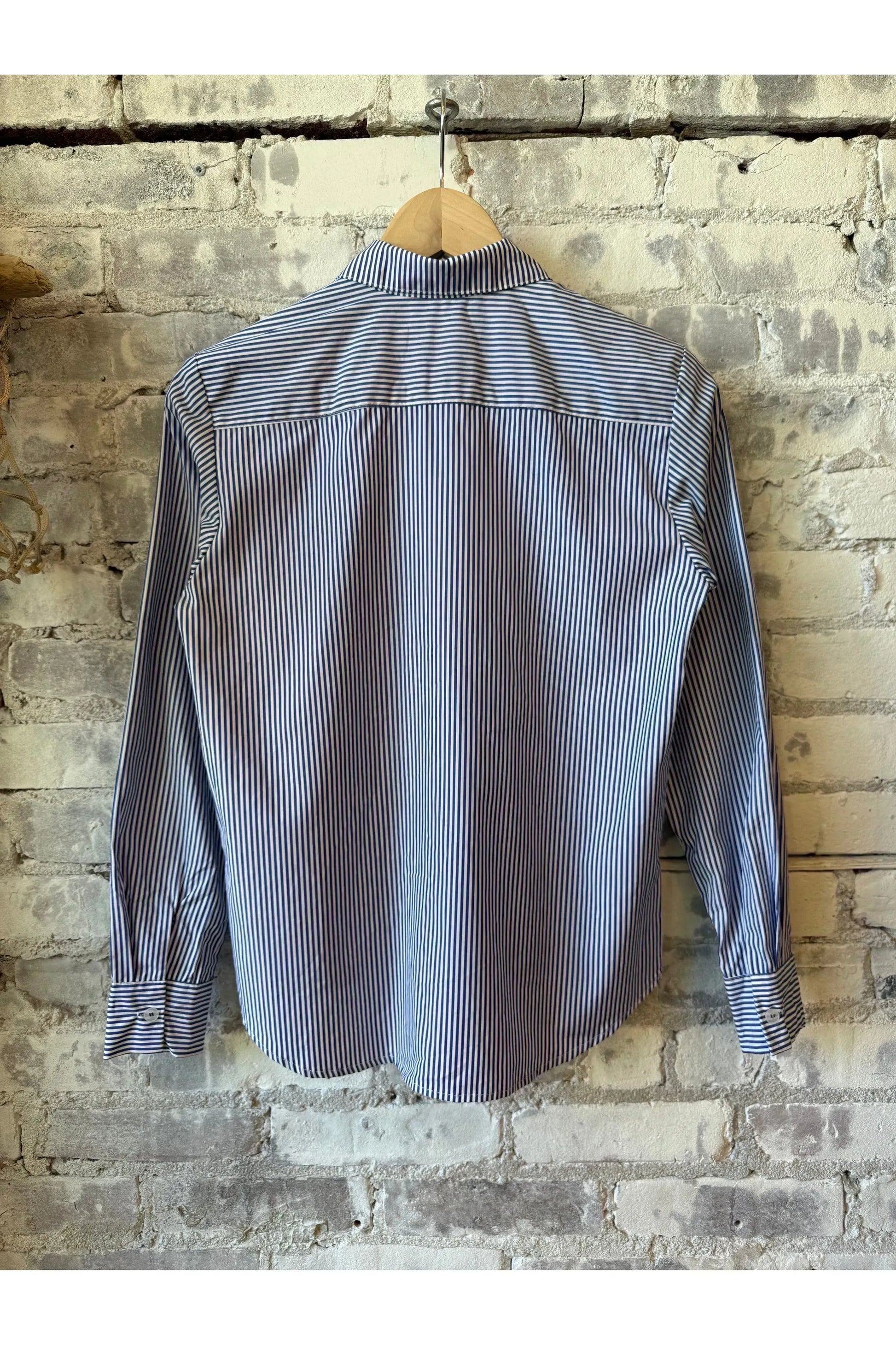 Pennington Shirt - Azure Stripe - DUNE + SALT