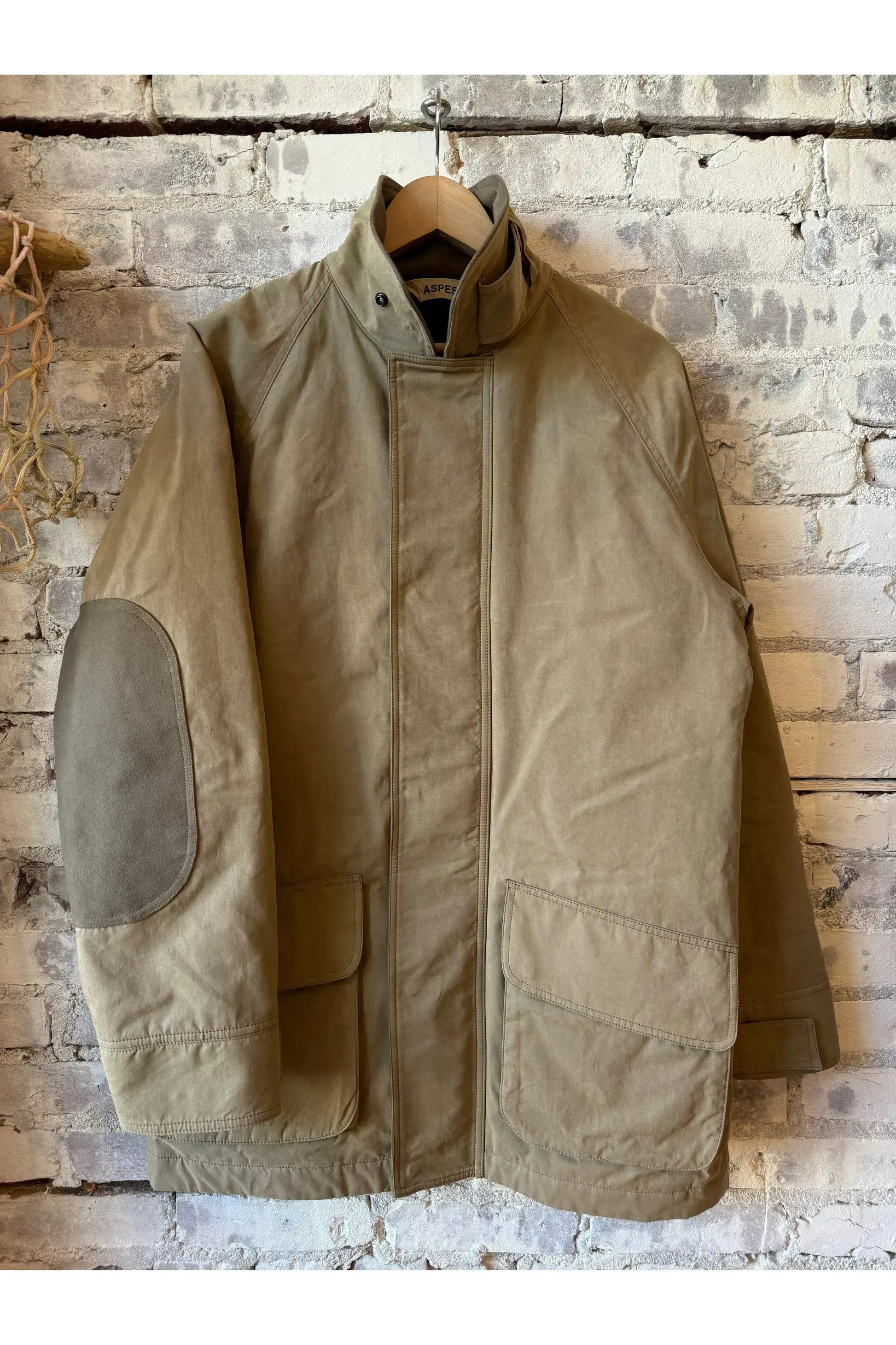 Schaefer Canvas Car-Coat - Dove Grey - DUNE + SALT