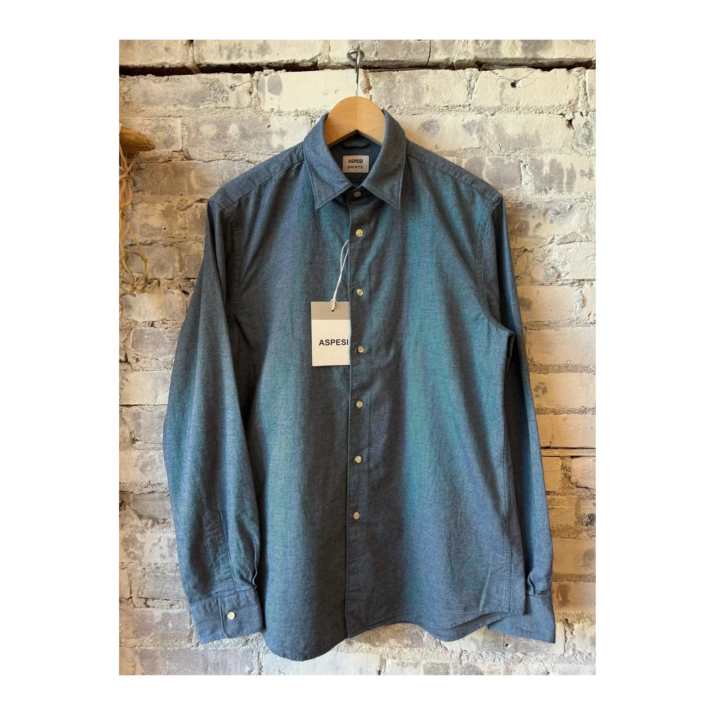 Comma Flannel Shirt - Sky Blue - DUNE + SALT