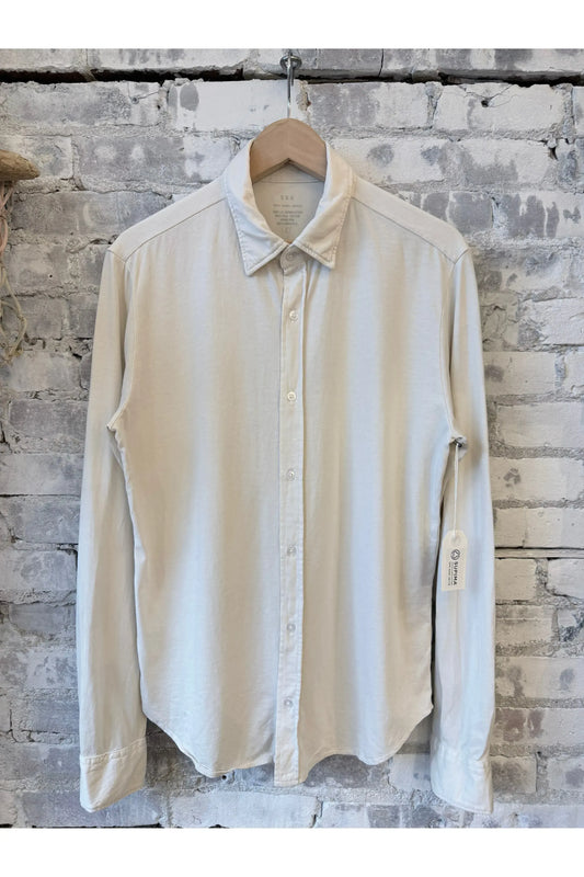 L/S Supima Jersey Easy Shirt - Ash - DUNE + SALT