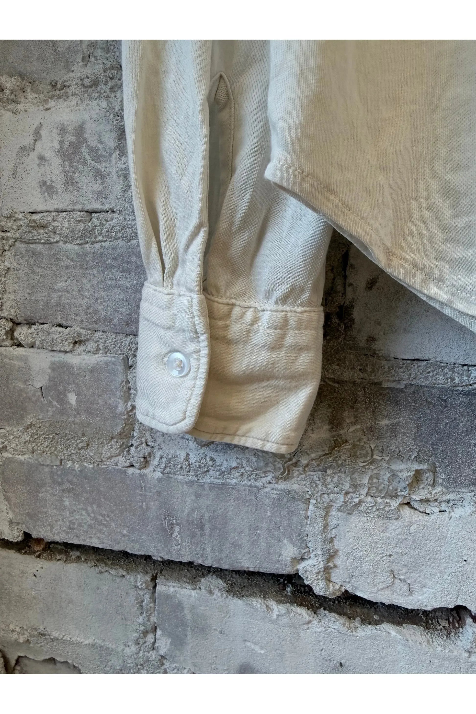 L/S Supima Jersey Easy Shirt - Ash - DUNE + SALT