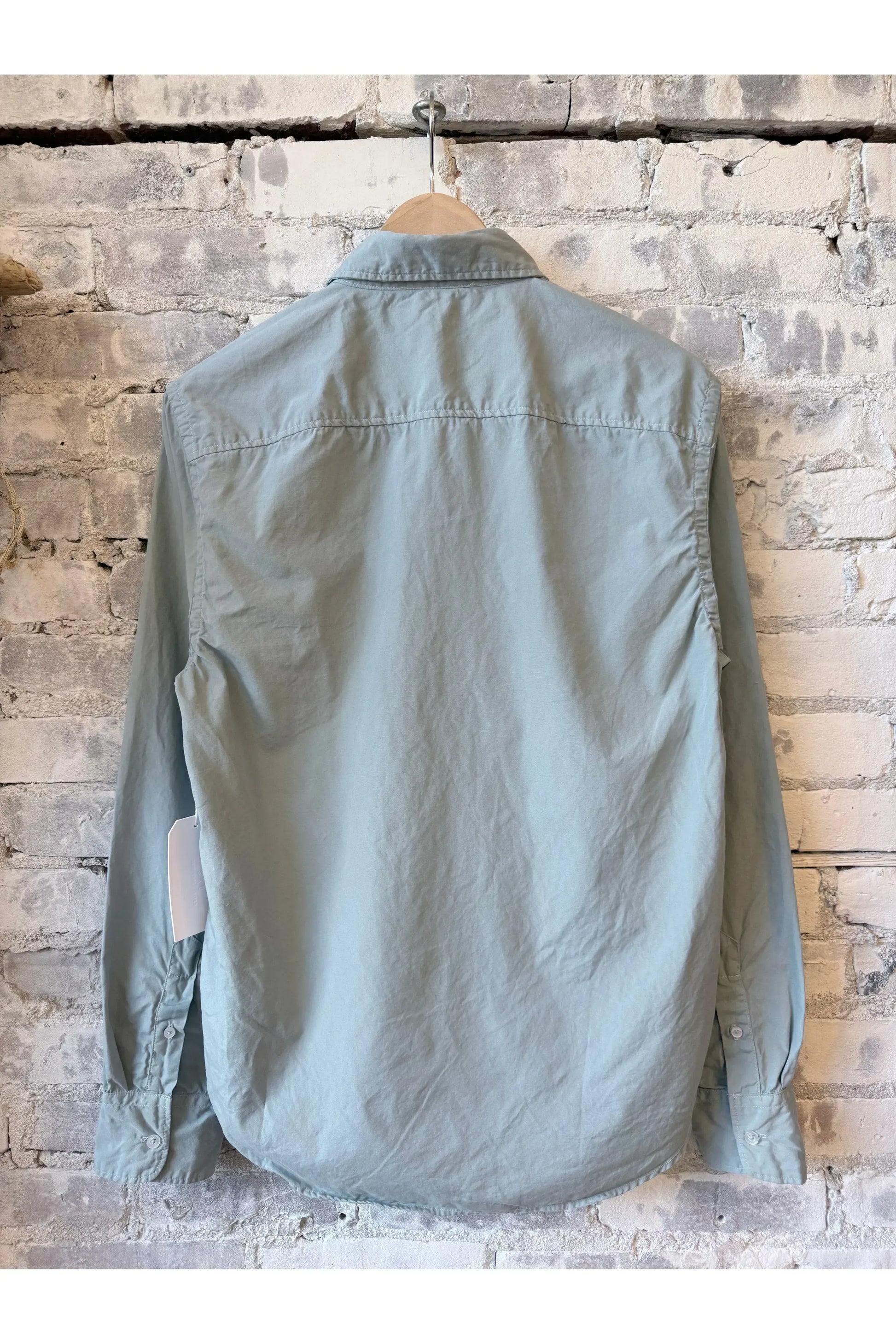 Poplin Standard Shirt - Surf - DUNE + SALT