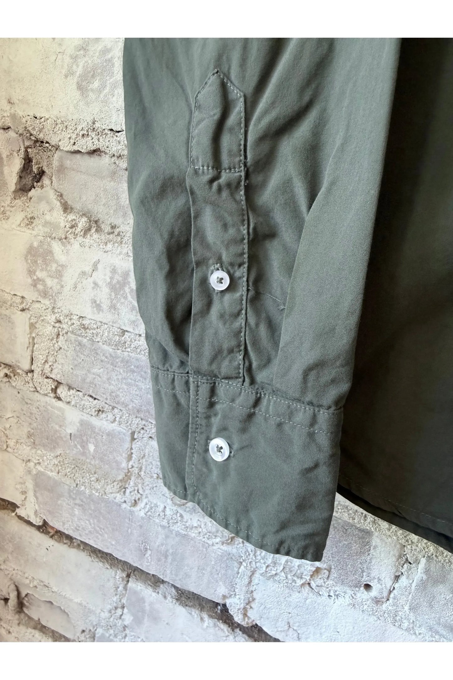 Poplin Standard Shirt - Basil - DUNE + SALT