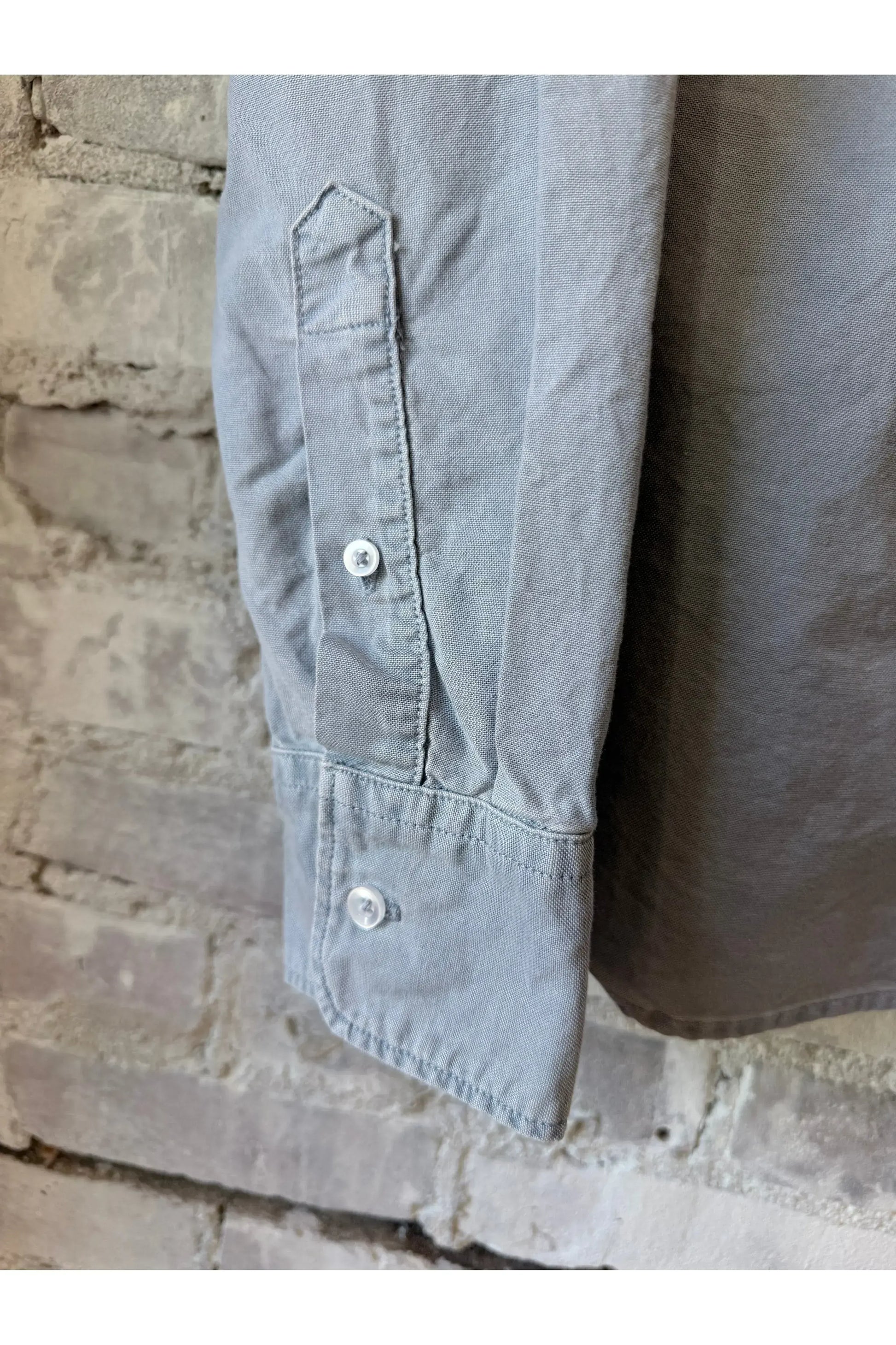 L/S American Oxford Shirt - Surf - DUNE + SALT