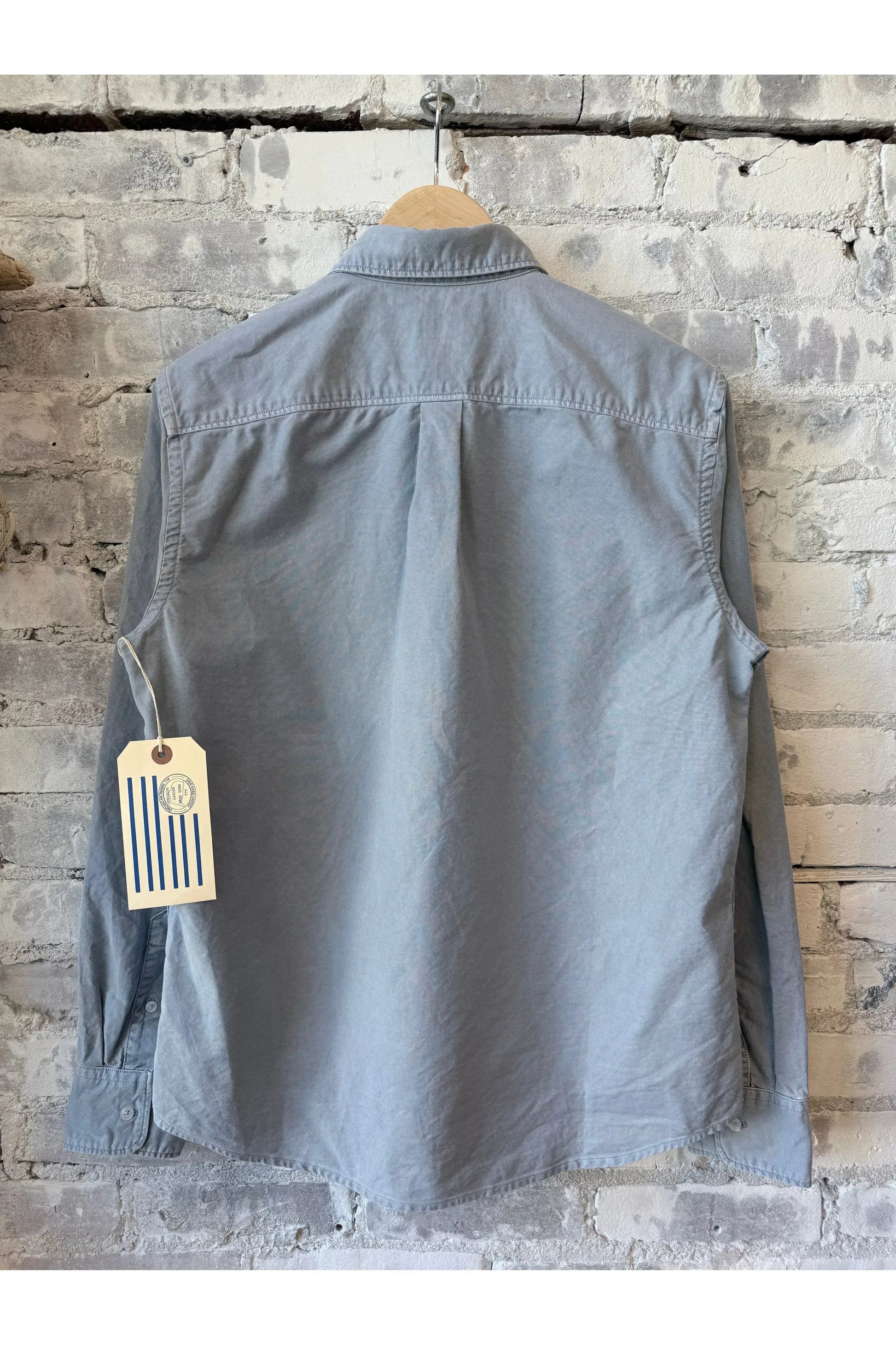 L/S American Oxford Shirt - Surf - DUNE + SALT