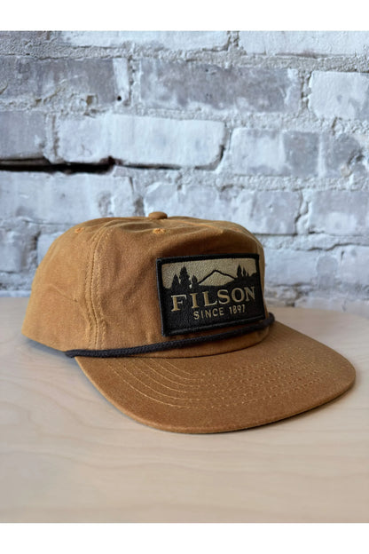 Waxed Trucker Cap - Gold Brown/Scenic - DUNE + SALT