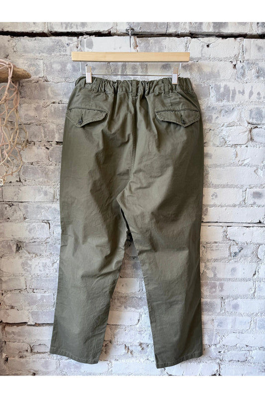 Pegtop Chino Pants - Olive - DUNE + SALT