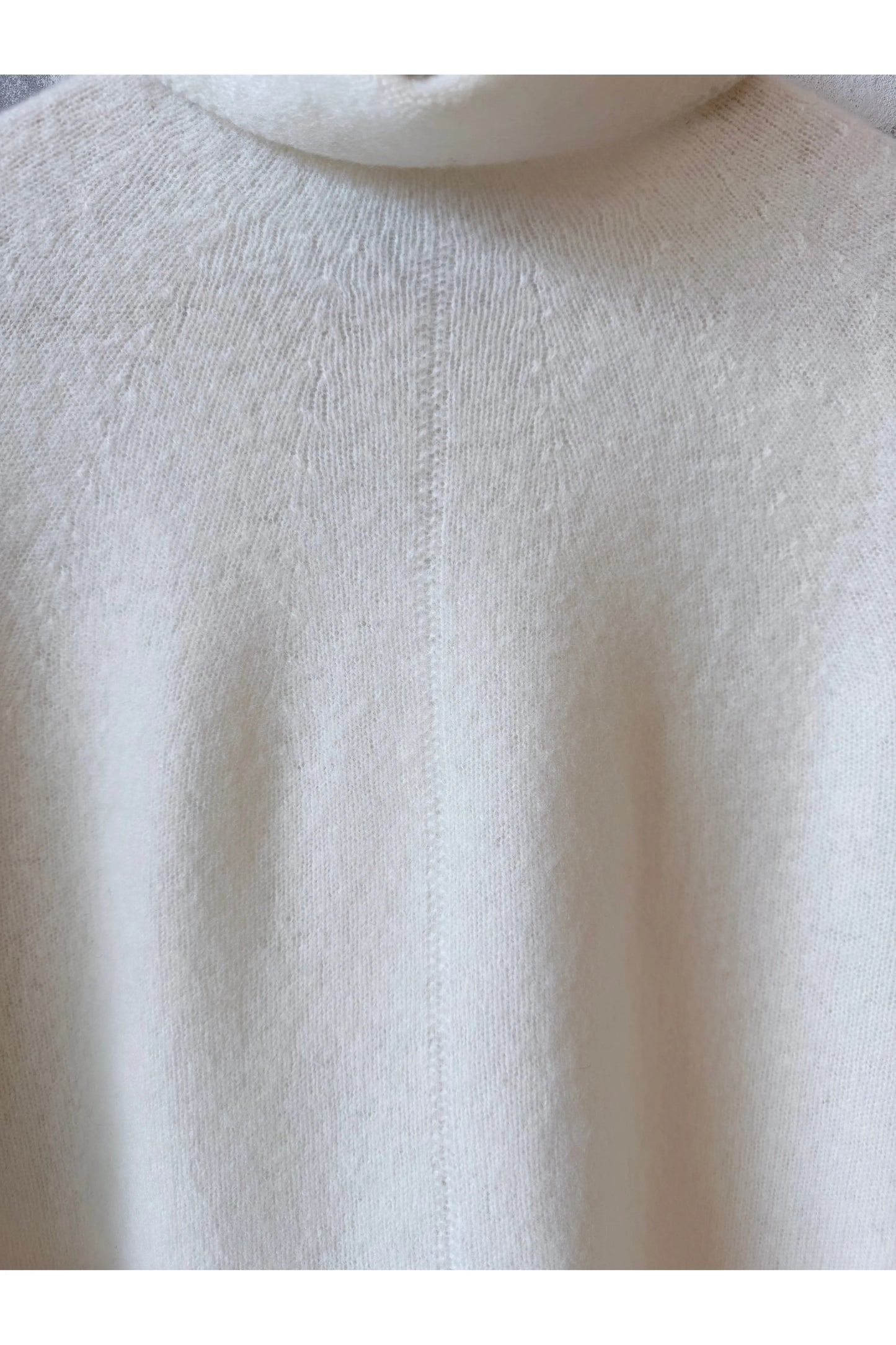 Fine Wool Turtleneck Pullover - Ivory - DUNE + SALT