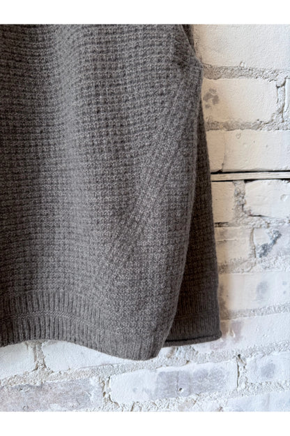 Wool Cashmere Pullover - Greige - DUNE + SALT