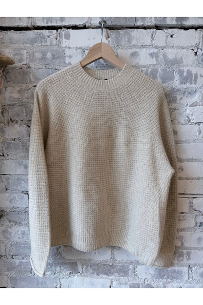 Wool Cashmere Pullover - Ivory - DUNE + SALT