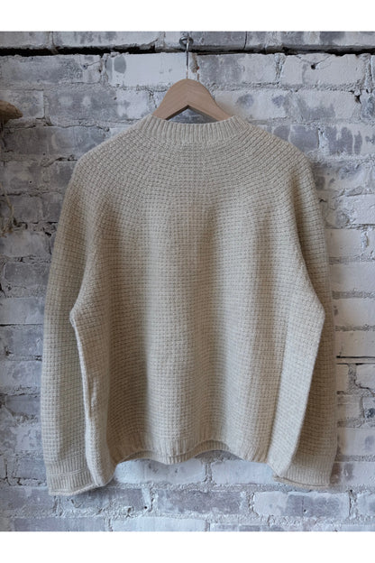 Wool Cashmere Pullover - Ivory - DUNE + SALT