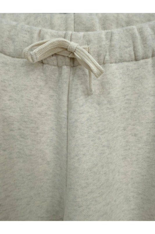Cotton Tencel Brushed Fleece Jogger - Oat - DUNE + SALT