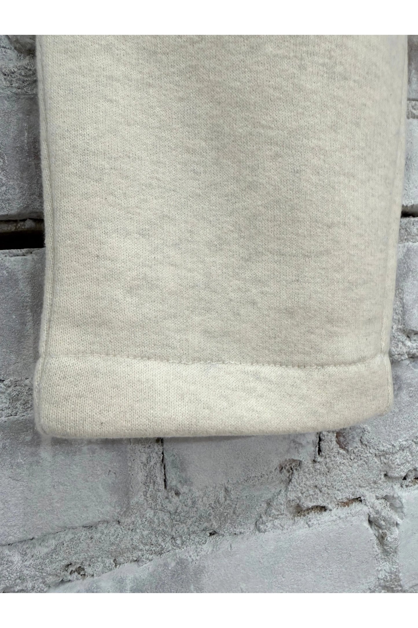 Cotton Tencel Brushed Fleece Jogger - Oat - DUNE + SALT