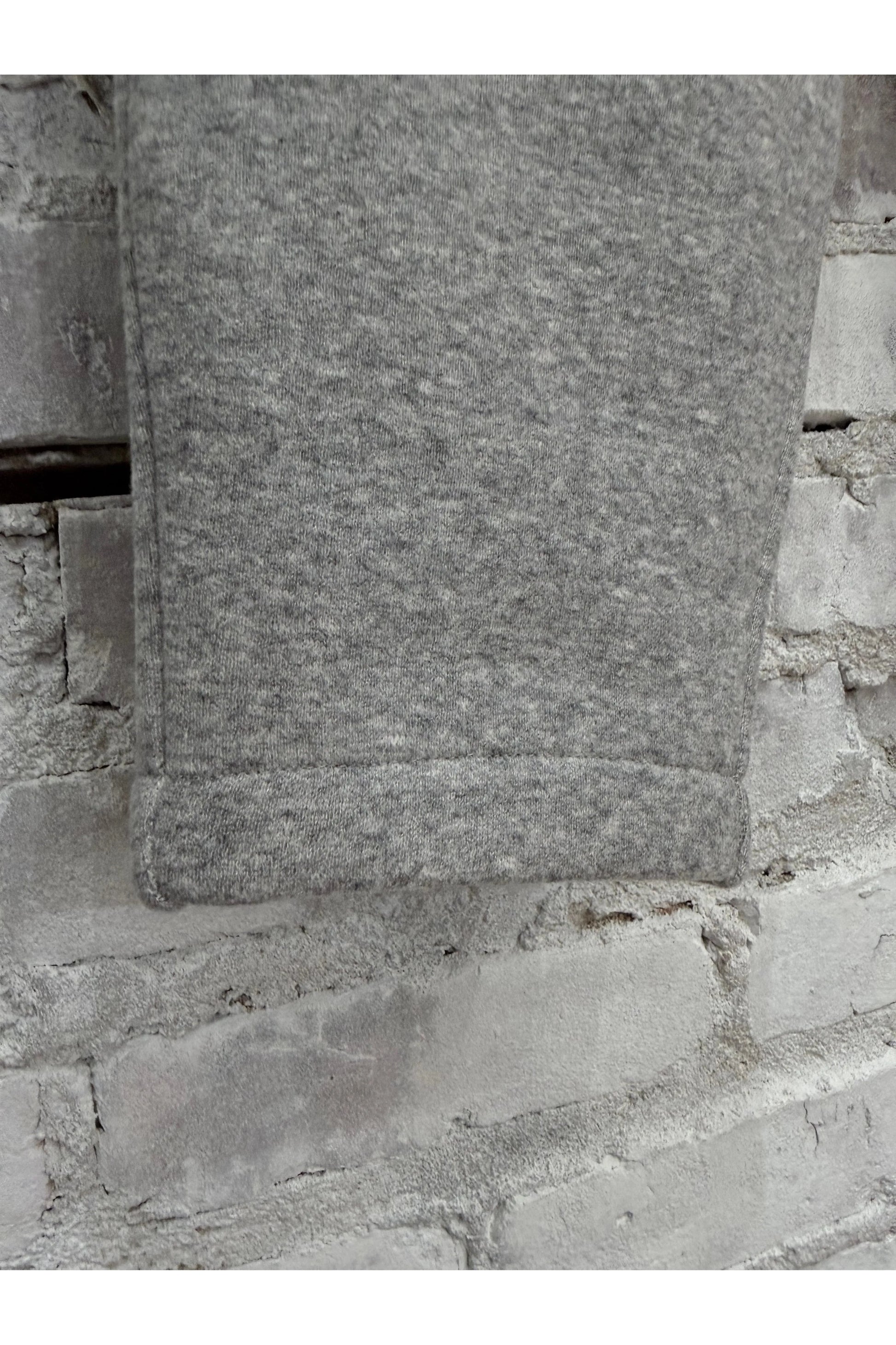 Cotton Tencel Brushed Fleece Jogger - Heather Charcoal - DUNE + SALT