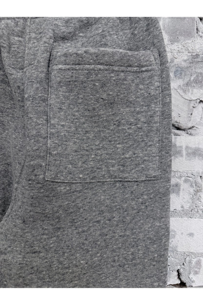 L/S Cotton Tencel Brushed Fleece SweatPant - Heather Charcoal - DUNE + SALT