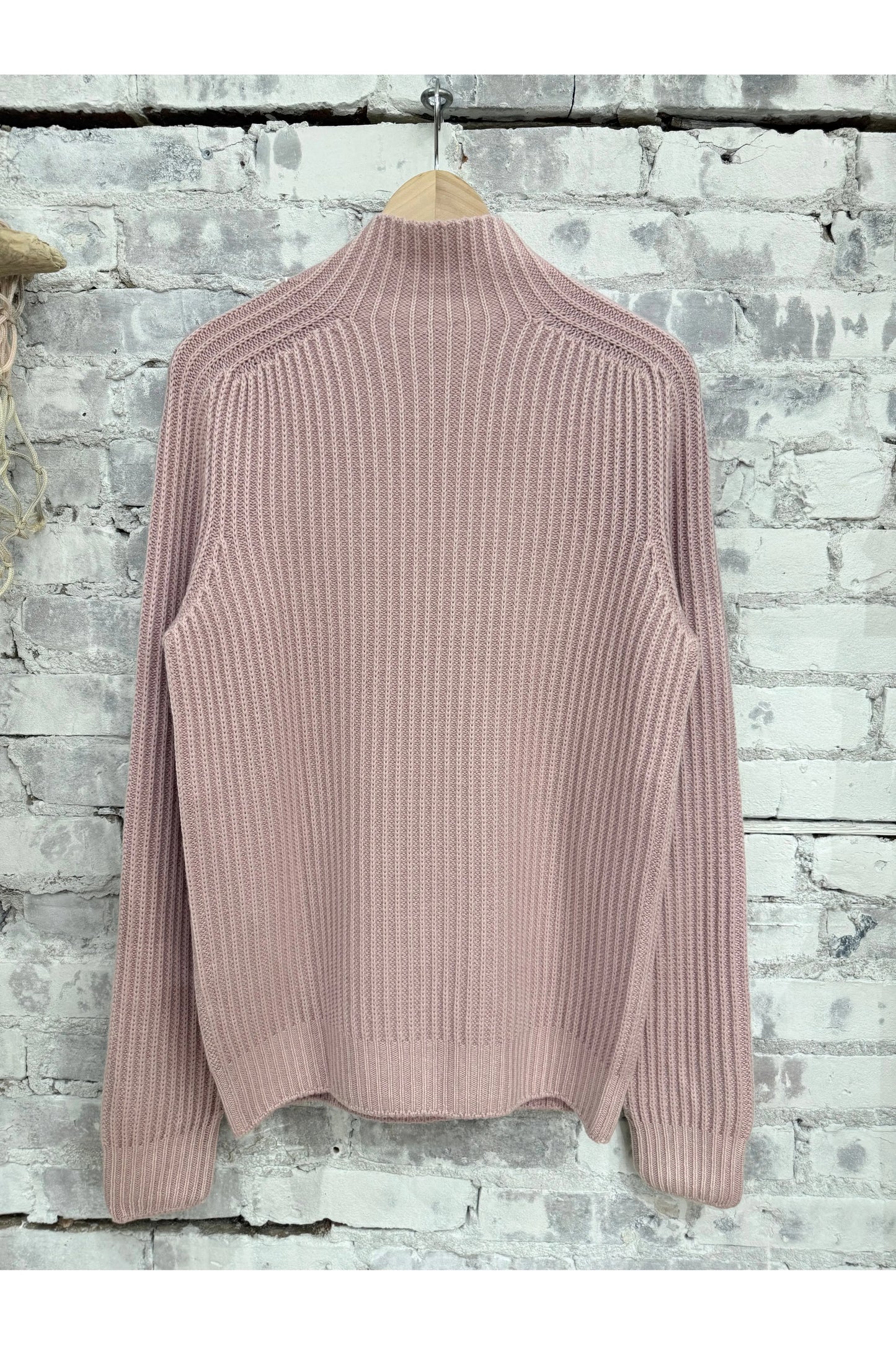 Foggy Mock Jumper - Blush - DUNE + SALT