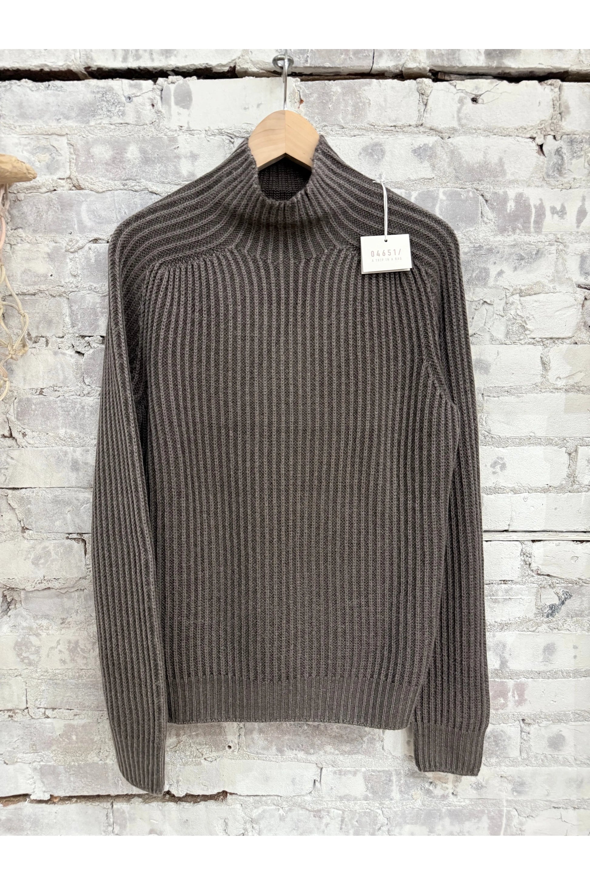 Foggy Mock Jumper - Taupe - DUNE + SALT