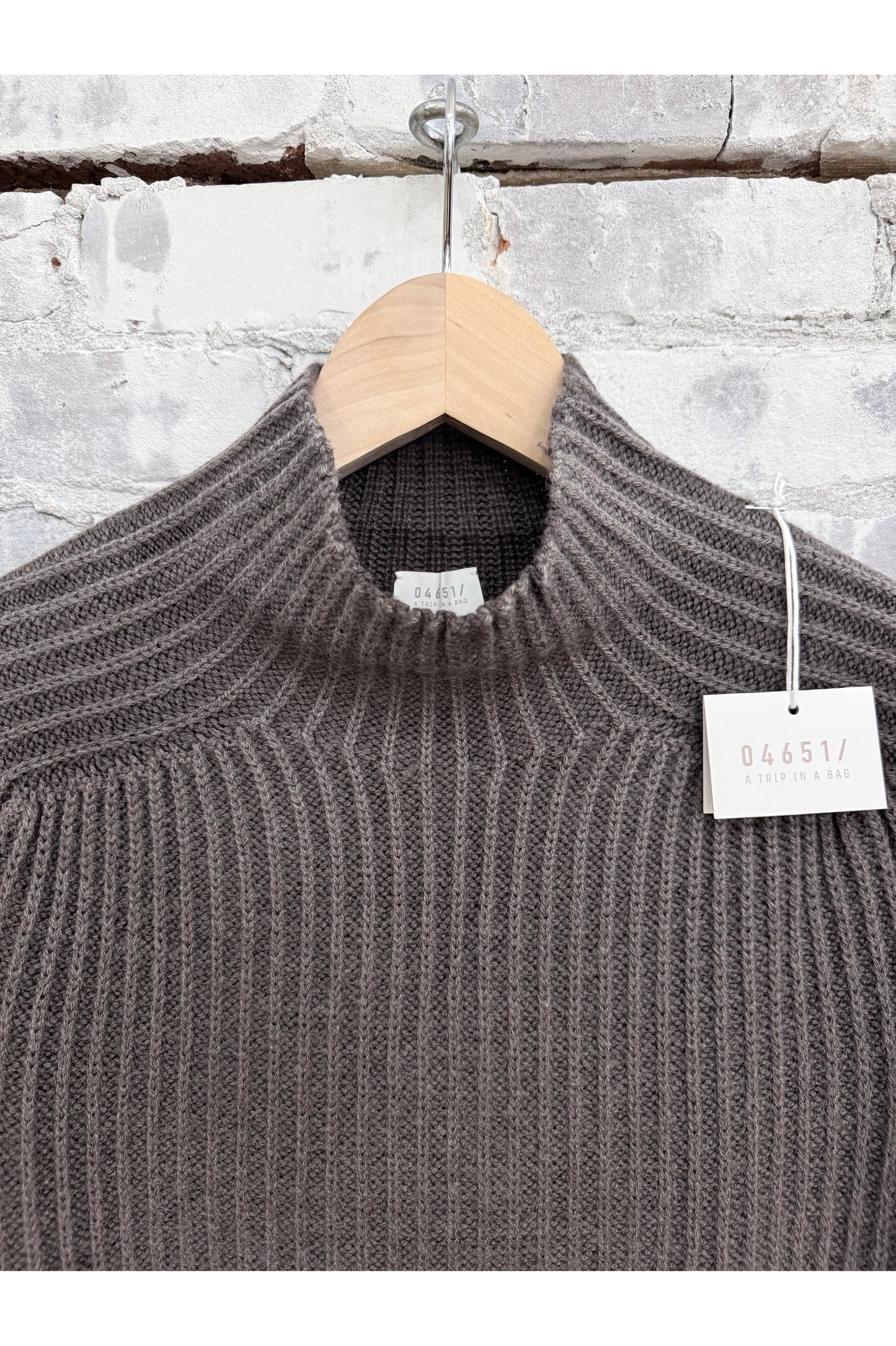 Foggy Mock Jumper - Taupe - DUNE + SALT