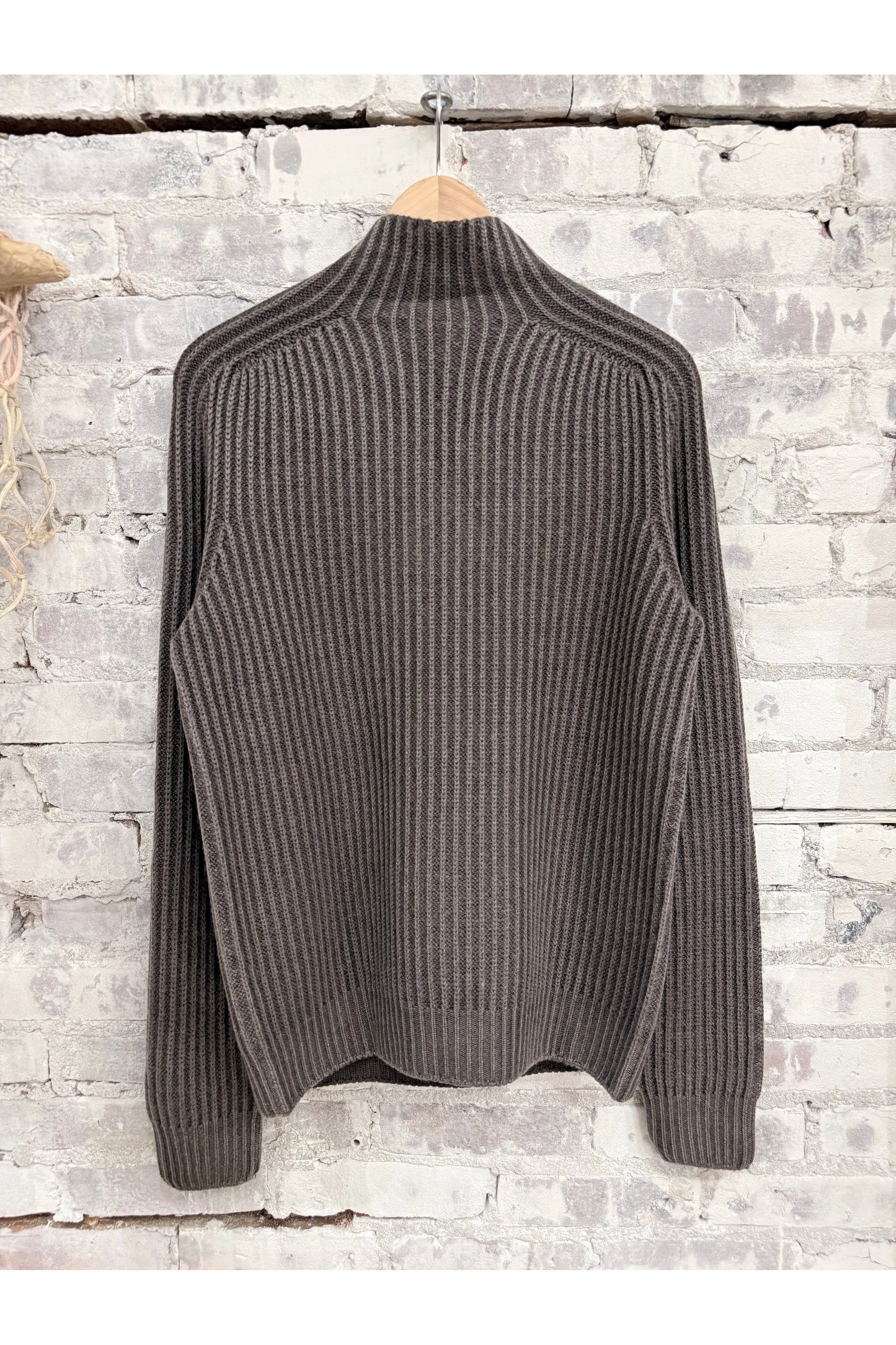 Foggy Mock Jumper - Taupe - DUNE + SALT