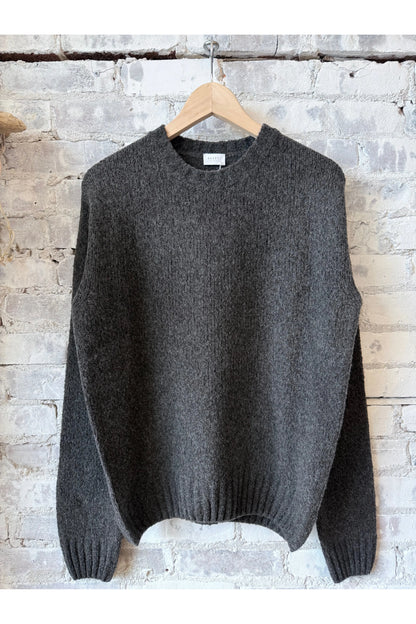 Grainy Crewneck Jumper - Coffee - DUNE + SALT