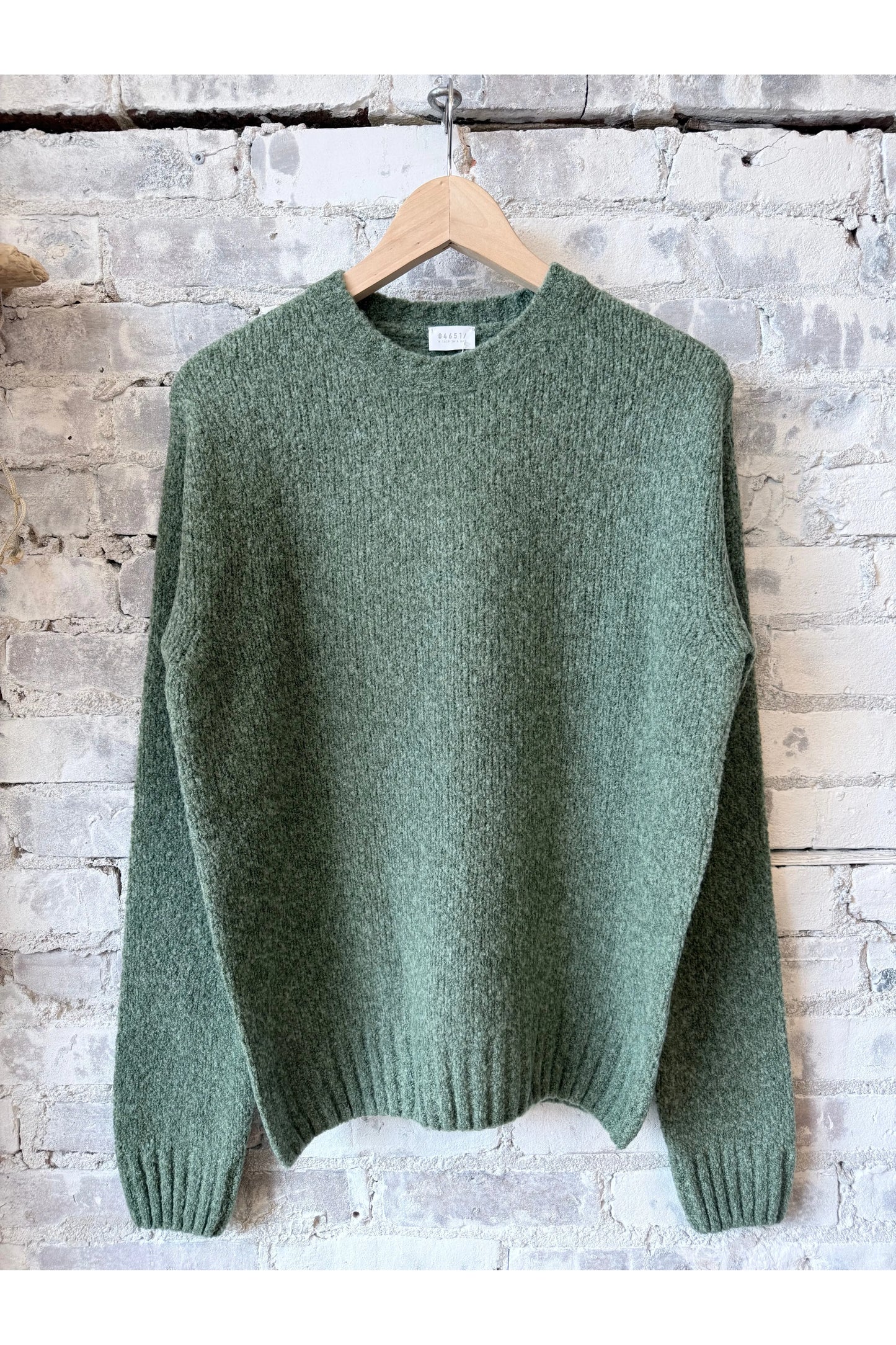 Grainy Crewneck Jumper - Mistletoe - DUNE + SALT