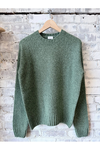 Grainy Crewneck Jumper - Mistletoe - DUNE + SALT