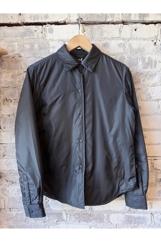 Padded Nylon Overshirt - Navy - DUNE + SALT