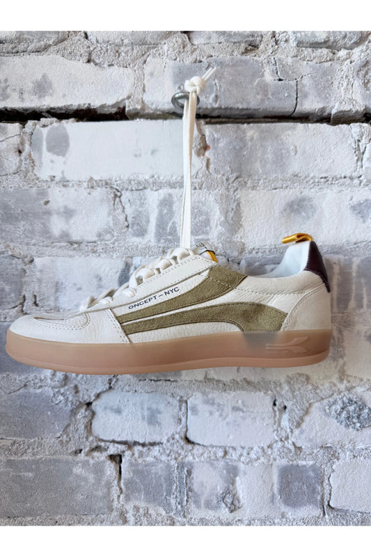 Fez Court Sneaker - Ivory/Gum - DUNE + SALT