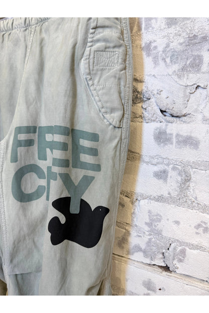 FLAP/SNAP FREECITY MATTE/SATIN AIRJUMP Pant - Silver rock - DUNE + SALT