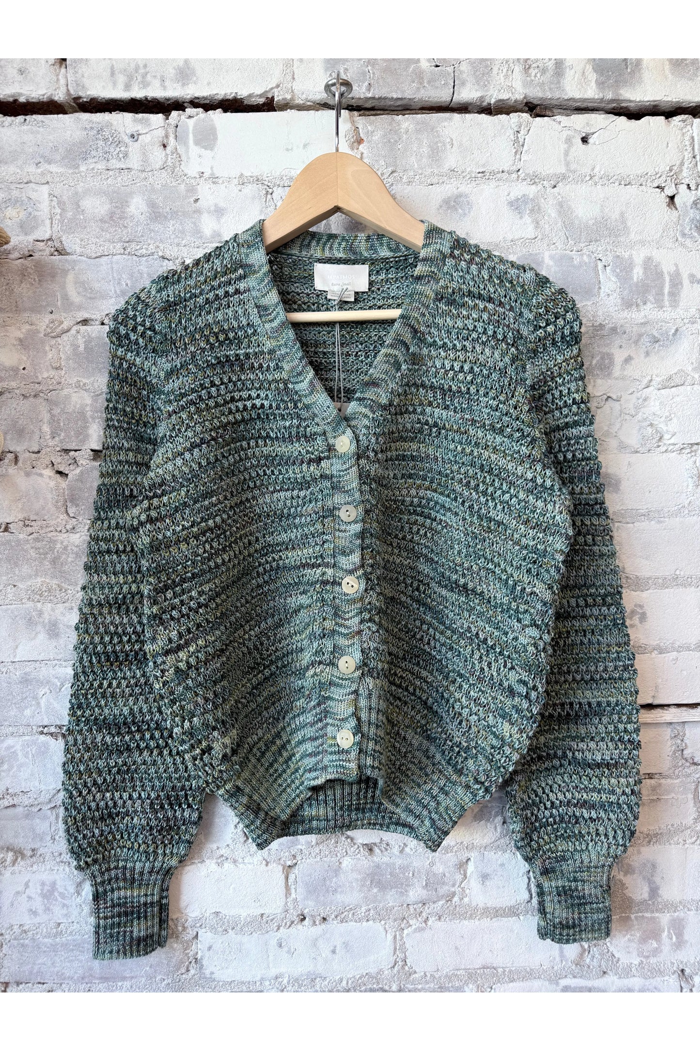 Morgan Cardigan - Green Combo