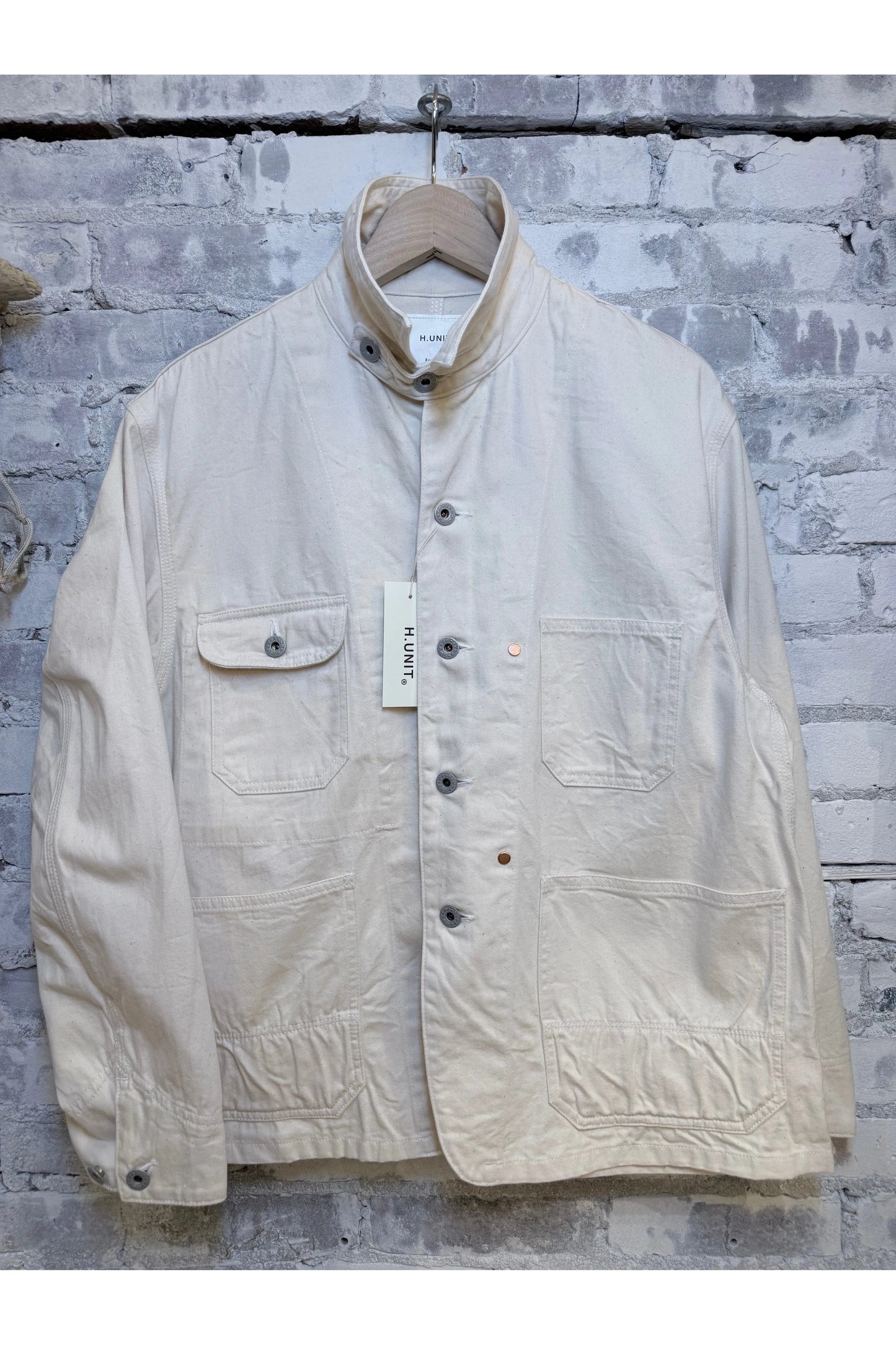 Denim One-Wash Coveralls - Kinari