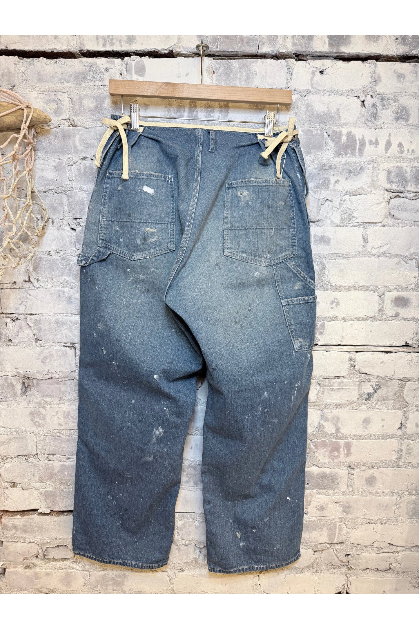 Customized Side Open Panter Pants - Denim
