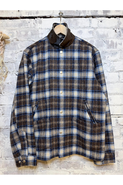 "Tom" CPO Jacket - Blue Check