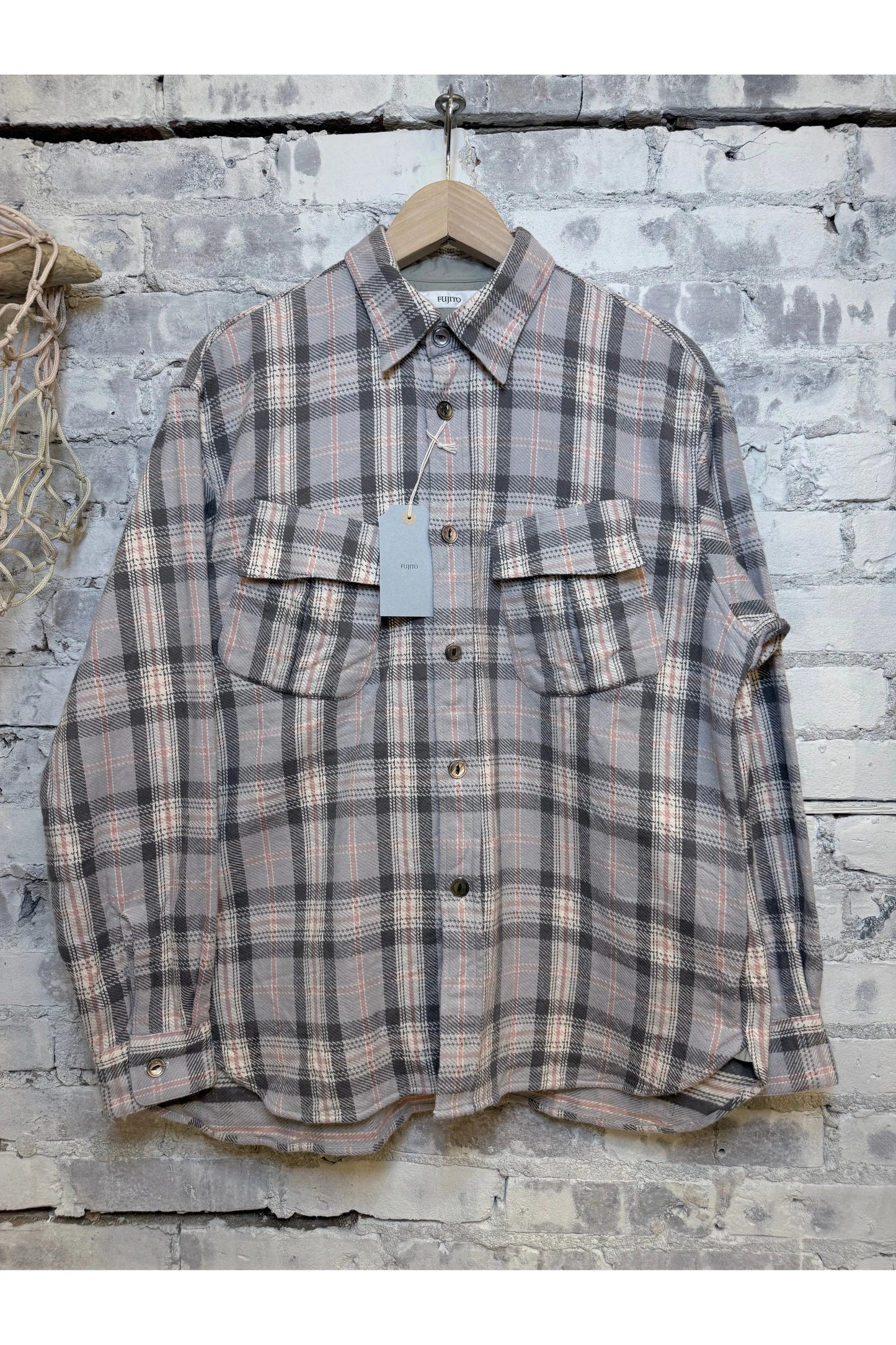 Fatigue Flannel Shirt - Pink Check