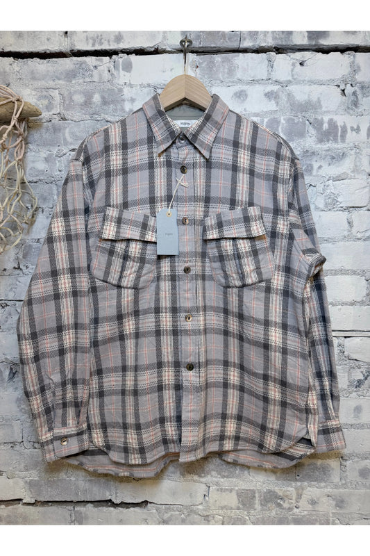 Fatigue Flannel Shirt - Pink Check