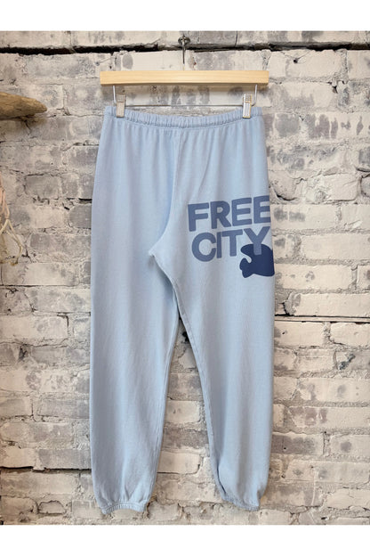 FREECITYLarge Sweatpant - Blue Ice