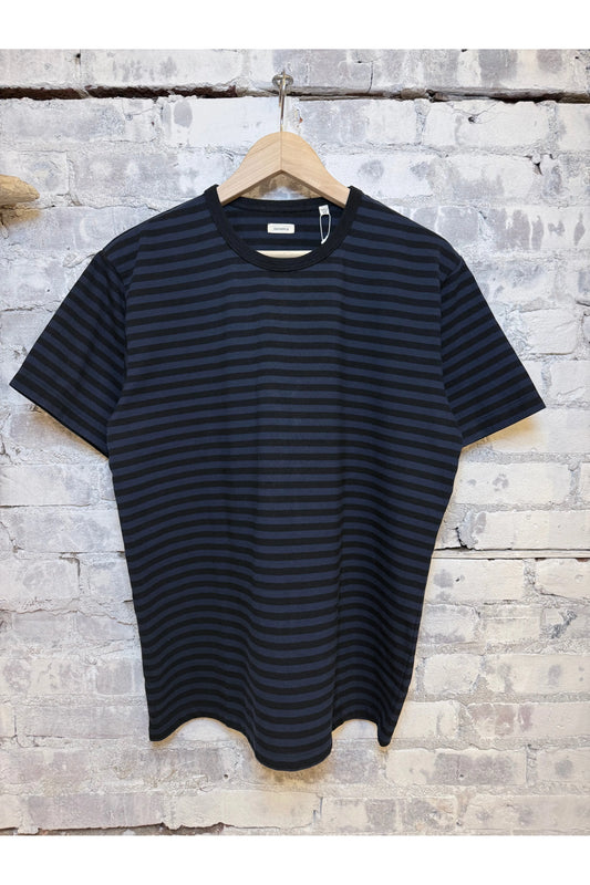 COOLMAX Stripe Jersey Tee - Black/Navy