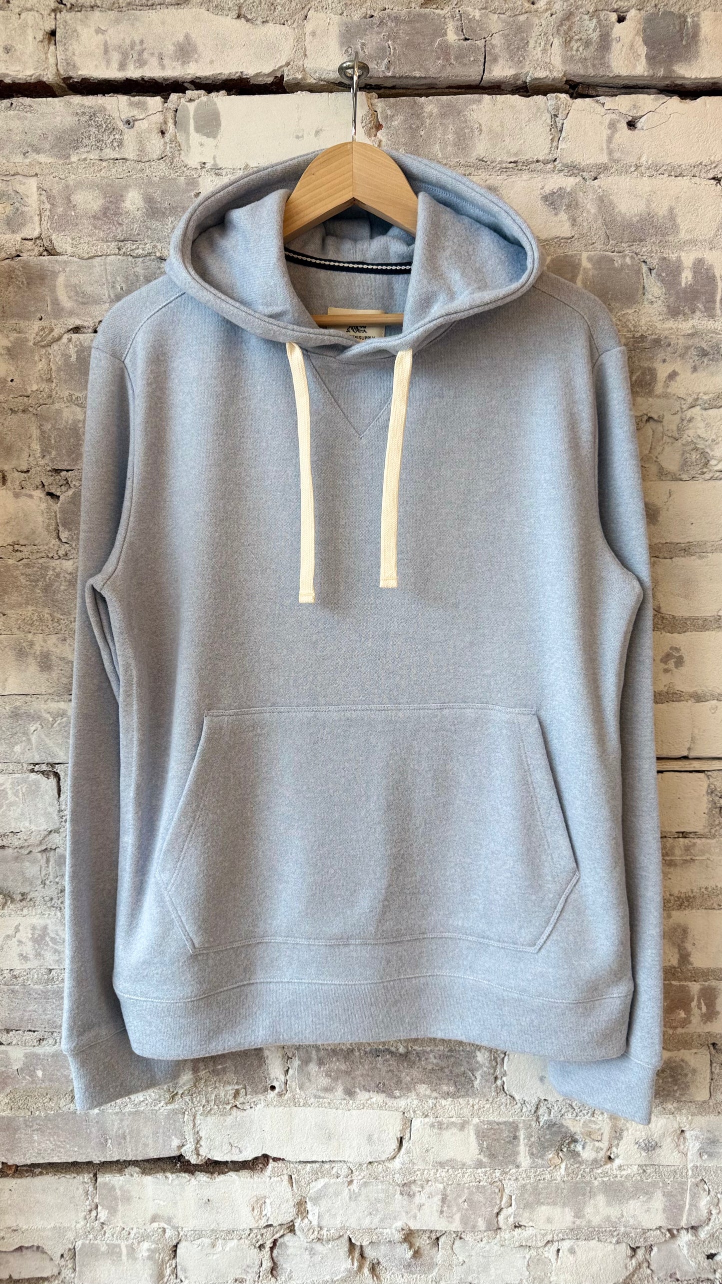 Justin Cashmist Hoodie - Light Blue Heather - DUNE + SALT