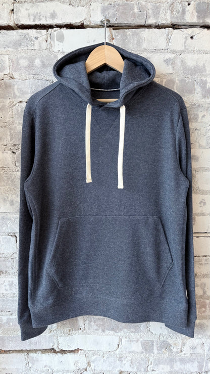 Justin Cashmist Hoodie - Navy Heather - DUNE + SALT