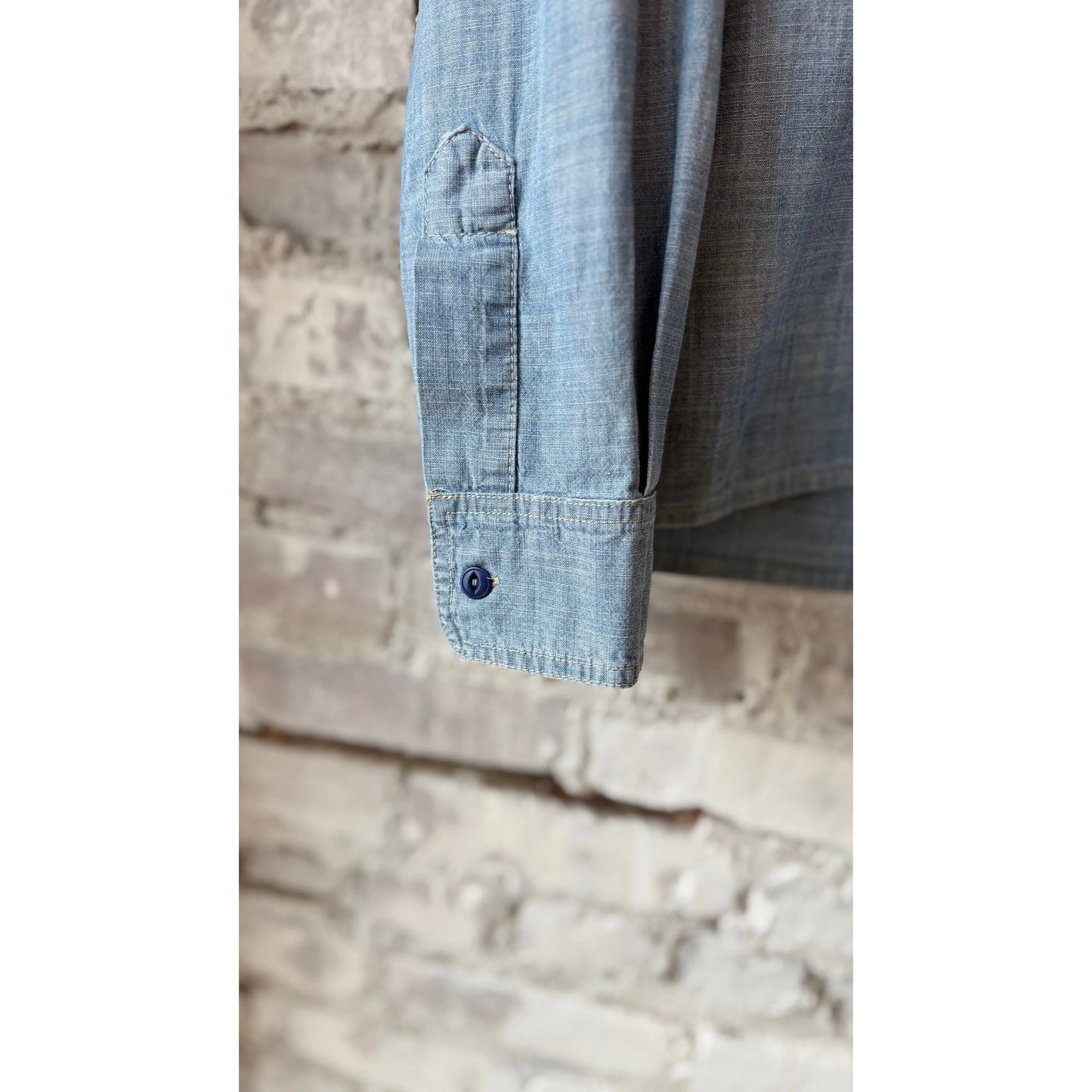 Kodiak Work Shirt - Stone Washed Chambray - DUNE + SALT