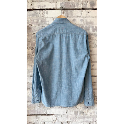 Kodiak Work Shirt - Stone Washed Chambray - DUNE + SALT