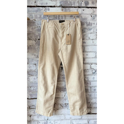Axel Cotton Linen Chino Pant - Sand - DUNE + SALT