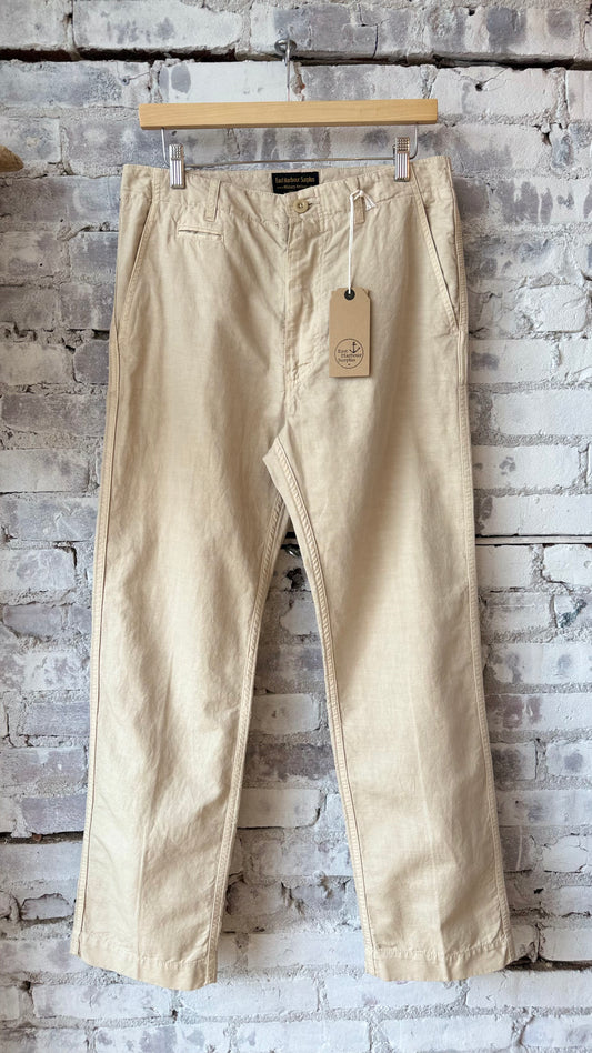 Axel Cotton Linen Chino Pant - Sand - DUNE + SALT